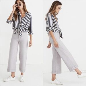 Madewell ‘Emmett Light Lilac Ankle Cropped Pants
